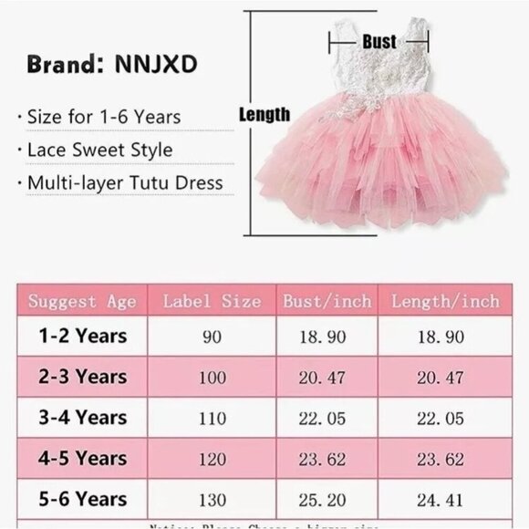 NWR Girls Red Lace & Mesh Layered Dress Bow Back Size 2T 90 Holiday Christmas - Picture 11 of 11